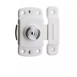 THIRARD - Verrou Pour Porte De Meuble 35 Mm Laqué Blanc