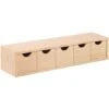 Mini Rangement Bloc En Pin Brut Avec Tiroirs 5 Tiroirs -Fispool Magasin 31955962 1
