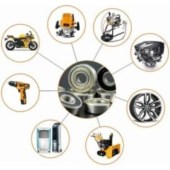 AIDUCHO 30pcs 608ZZ Roulements à Billes,Métal Double Blindage Roulements Speed Bearings Roulements à Billes De Qualité Pour Roller,Skateboard,Longboard,Waveboard/8 X 22 X 7mm -Fispool Magasin 32753210 5