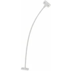 Limiteur D'ouverture De Porte Meuble 200mm Compas De Retenue à Visser Plastique Blanc