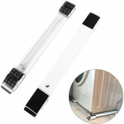 AIDUCHO Réglable Machine À Laver Stand Stable Réfrigérateur Support De Base Avec 24 Roues Pour Un Déplacement Facile - Blanc -Fispool Magasin 33916894 3