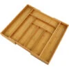 Range Couverts - Range Tiroir Bambou Extensible à 6-8 Compartiments - 34*43-50*5cm -Fispool Magasin 35011799 1