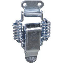 2 Fermetures De Coffre A Ressort Acier Zingué 38x14mm