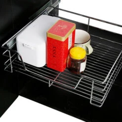 YONGQING®Telescopic Drawer Storage Basket 60cm Pour Placard Ou Cabinet De Cuisine 11 YONGQING®Telescopic Drawer Storage Basket 60cm Pour Placard Ou Cabinet De Cuisine -Fispool Magasin 37789024 5