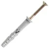 100 Chevilles à Frapper Nylon Multi-matériaux, Clou Tête Fraisée, Inox A4 - 8 X 100 Mm -Fispool Magasin 40999454 1