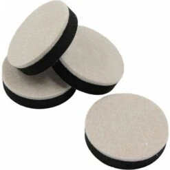 Rehausseurs De Fontainebleau Meubles Table Pied 4 Pièces Diamètre : 63,5 Mm Hauteur : 16,5 Mm Rehausseurs De Lit Peut être Utilisé En Piles Hauteur Accrue Silencieux Et Résistance à L'usure -Fispool Magasin 48410010 3