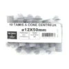 Pack De 10 Tamis à Cone Centreur BATIFIX Diamètre 12 X 50mm 2 Pack De 10 Tamis à Cone Centreur BATIFIX Diamètre 12 X 50mm -Fispool Magasin 485797 1