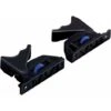 2x Clip De Coulisse Quadro V6 V6+ 25 30 Droit + Gauche Tiroir Bois Levier Support Rail Cliquet Plastique Clip Guide