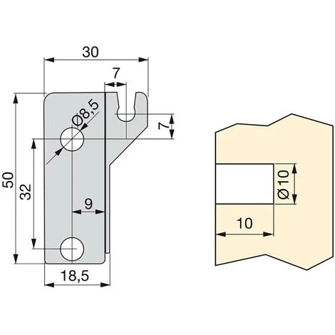 Jeu De Tringles De Rehausse Pour Tiroir De Cuisine Et Salle De Bain Ultrabox 4 Jeu De Tringles De Rehausse Pour Tiroir De Cuisine Et Salle De Bain Ultrabox – Image 2