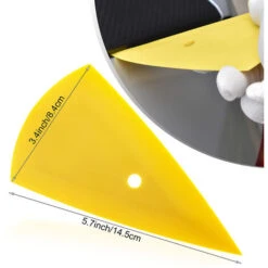 Kit Covering Outils De Film De Fenêtre De Voiture Vinyle, Vitrage De Véhicules De Protection Window Film Car Emballage Teinte Vinyle Installation De L'outil: Raclettes, Grattoirs Fontainebleau 6 PCS -Fispool Magasin 50922787 3