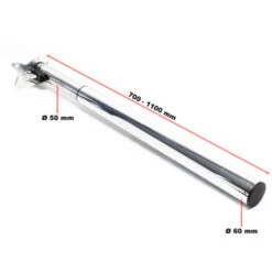 Pied De Table Lot De 4 Chromé Support De Table Réglable En Hauteur 70-110cm 9 Pied De Table Lot De 4 Chromé Support De Table Réglable En Hauteur 70-110cm -Fispool Magasin 5097272 3