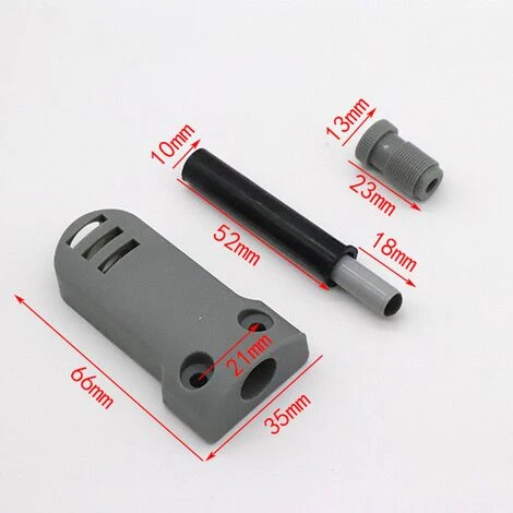 Amortisseurs De Porte De Meuble En Plastique Touch Latch Fermeture Buffer Pour Portes D'armoire Case Drawer Charnière Push To Open System, Anticollision, Amortissement Des Chocs Fontainebleau Lot De 4 4 Amortisseurs De Porte De Meuble En Plastique Touch Latch Fermeture Buffer Pour Portes D'armoire Case Drawer Charnière Push To Open System, Anticollision, Amortissement Des Chocs Fontainebleau Lot De 4 – Image 2