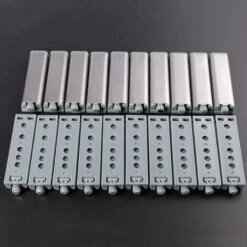 Tampon Charnière Loquet Fermetures Push To Open Pour Armoire De Cuisine Porte Battante De Meuble Pour Appuyer Pour Ouvrir Des Portes De Placard Fontainebleau 10Pcs -Fispool Magasin 51174020 5