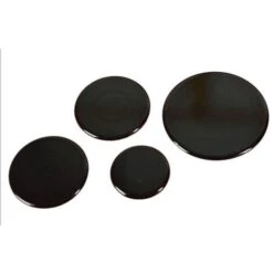 Lot De 4 Chapeaux De Bruleur (C00052931, C00052932) Plaque De Cuisson INDESIT, SCHOLTES, ARISTON HOTPOINT, 2I MARCHI