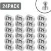 Hengda 24x Aimants Néodyme, Aimants Coniques, Aimants De Bureau, Aimant Pour Tableau D'affichage Nickelé