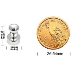 Hengda 24x Aimants Néodyme, Aimants Coniques, Aimants De Bureau, Aimant Pour Tableau D'affichage Nickelé -Fispool Magasin 51347137 2