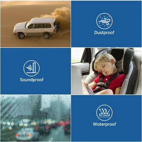 Protections Bord Portière De Voiture En Forme De U Protecteur Pour La Porte De Voiture En Caoutchouc Anti-collision Protéger 5M (Noir) 7 Protections Bord Portière De Voiture En Forme De U Protecteur Pour La Porte De Voiture En Caoutchouc Anti-collision Protéger 5M (Noir) – Image 5