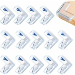 Protection Coin De Table Bébé, 14pcs Protège Coin Bébé Transparent Sans Jaunissement Protection Angle De Table Et Tout Meuble Pointu Anti Choc Pour La Sécurité De Bébé à La Maison