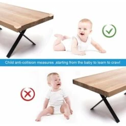 Protection Coin De Table Bébé, 14pcs Protège Coin Bébé Transparent Sans Jaunissement Protection Angle De Table Et Tout Meuble Pointu Anti Choc Pour La Sécurité De Bébé à La Maison -Fispool Magasin 53560832 5