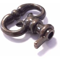 Fausse Clé De Meuble Anglaise Laitonné Vieilli Ancien Serrure Décoration Rustique Vintage Clef -Fispool Magasin 53618485 2