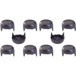10x Clou Décoratif Vintage 3 Pointes 16mm Acier Fer Aspect Bronze Vintage Rustique Meuble Cache Vis