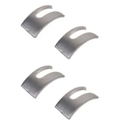 4x étrier Ouvert Pour Vis Assemblage Goujon Tête Cylindrique Meuble Ancien Demi Lune Rond 38mm Ferrure Vintage Rustique Bois Table Lit