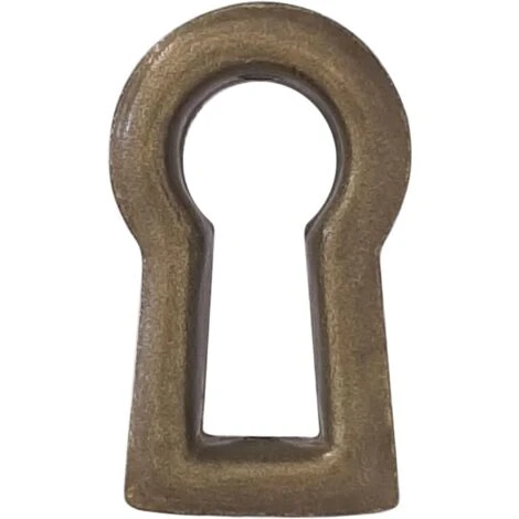 2x Entrée De Clé Laiton Bronze à Encastrer Clef Vintage Rustique Meuble Ancien 4 2x Entrée De Clé Laiton Bronze à Encastrer Clef Vintage Rustique Meuble Ancien – Image 2