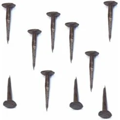 10x Clou Décoratif Vintage Diamètre 6mm X Longueur 16mm Acier Fer Aspect Bronze Ancien Rustique Meuble Pointe