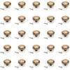 Emuca Bouton Pour Meuble Mali, Ø 32, Zamak, Bronze, 1 Lot De 25 Unités -Fispool Magasin 54868250 1