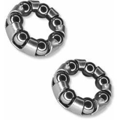 2x Roulement Cage à Billes Vélo Acier 13mm 20mm 7 Billes 4,76mm Universel Roue Axe Moyeu Vélo Bricolage