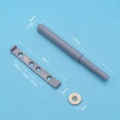 ABS Porte Ouverte Système Porte-meuble Amortisseur Pour Portes Lourde Armoire À Vin Tiroir Meuble De Cuisine Avec Embout Magnétique(Magnetic Tip 10 Pcs/pack )-Macaron -Fispool Magasin 55311269 5