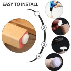 50x Patin Chaise De Plastique Patins Glisseurs Pour Meubles Ø20mm Protection Pied De Chaise 9 50x Patin Chaise De Plastique Patins Glisseurs Pour Meubles Ø20mm Protection Pied De Chaise -Fispool Magasin 55495675 3