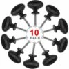10PCS Noir Tiroir De Porte Poignée, 30mm Bouton De Meubles, Unique Trou Rond Boutons De Tiroir, Boutons De Porte, Poignées De Meuble Pour Placard Armoire Cuisine, Chambre D'enfant 2 10PCS Noir Tiroir De Porte Poignée, 30mm Bouton De Meubles, Unique Trou Rond Boutons De Tiroir, Boutons De Porte, Poignées De Meuble Pour Placard Armoire Cuisine, Chambre D'enfant -Fispool Magasin 55942814 1