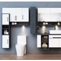 10pcs 96 Mm T Bar Bâton Cuisine Armoire Porte Poignées Placard Tiroir Chambre Meubles Tirer Noir -Fispool Magasin 55942893 3