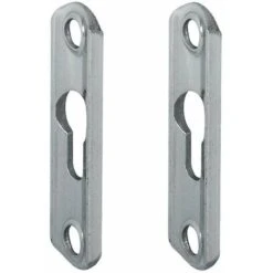 2x Ferrure D'assemblage 70mm Acier Plaque Connecteur Attache Fixation Support Tableau Cadre Meuble Plaque Bois Table Lit Chaise étagère Armoire