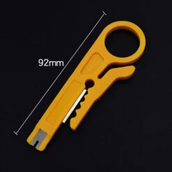 LSA Verlegewerkzeug - BR-Vie LAN DSL ISDN Netzwerk Stripper - Verlegewerkzeug Für Netzwerkdosen, Verlegekabel, Patchpanel, LSA Streifen CAT5 CAT6 CAT7 - LSA Kabel Punch Down Tool -Fispool Magasin 56197231 3