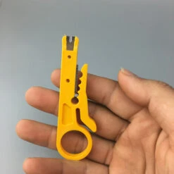 LSA Verlegewerkzeug - BR-Vie LAN DSL ISDN Netzwerk Stripper - Verlegewerkzeug Für Netzwerkdosen, Verlegekabel, Patchpanel, LSA Streifen CAT5 CAT6 CAT7 - LSA Kabel Punch Down Tool -Fispool Magasin 56197231 5