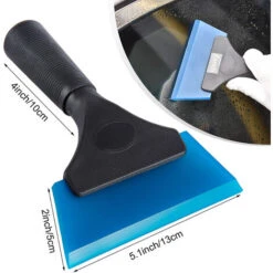 BR-Vie Vinyl-Auto-Fensterfolien-Abdeck-Werkzeug-Set, 6-teiliges Fahrzeug-Schutzglas-Fensterfolien-Auto-Verpackungs-Tönungs-Vinyl-Installationswerkzeug: Rakel, Schaber -Fispool Magasin 56197263 5