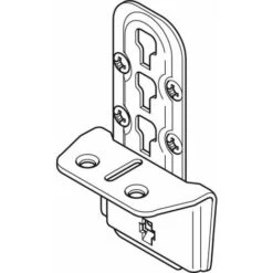 Ferrure D'assemblage Pour Lit équerre De Fixation Acier Hauteur Réglable Barre Centrale Sommier Latte Support Attache Meuble -Fispool Magasin 56343774 4