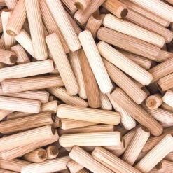 Lot De 50 Tourillons Cheville En Bois Massif Pour Bricolage Et Travail Du Bois - 5x30mm -Fispool Magasin 56801690 3
