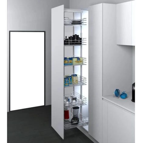 Colonne Extractible 852 Complète H18602185 Mm 5 Paniers Prof 480mm Pour Caisson Largeur 400mm 3 Colonne Extractible 852 Complète H18602185 Mm 5 Paniers Prof 480mm Pour Caisson Largeur 400mm