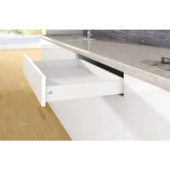 Kit Complet Tiroir ArciTech Hauteur De Profil 94 Mm Hauteur Paroi Arrière 94 Mm Coloris Blanc Longueur 450 Mm
