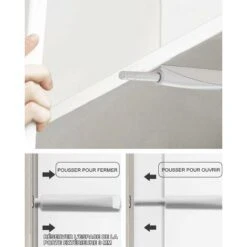 Push To Open Amortisseur Porte Placard Jiayi Loquet Magnetique Push Open Poussoir Placard Fermeture Magnétiques Pour Armoire Systeme Push To Open Amortisseur Tiroir -Fispool Magasin 57794882 3