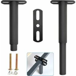Pieds De Lit Réglables, Rétractables Et Robustes Pour Cadre De Lit, Pieds De Support En Métal, Convient Pour Armoire, Canapé, Lit, Pièces De Rechange 17,8 Cm à 33 Cm LO-Ron