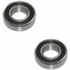2x Roulement à Billes 6301-2RS 12x37x12mm étanche Roue Moto Scooter Mobylette Voiture Remorque Tracteur