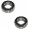 2x Roulement à Billes 6005-2RS 25x47x12mm étanche Roue Moto Scooter Mobylette Voiture Remorque Tracteur