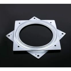 6 Pouces Carré Lazy Susan Roulement Rotatif Pivotant Platine Acier Galvanisé Pour Armoires De Cuisine Comptoir Pantry -Fispool Magasin 58282487 5