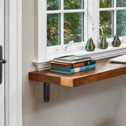 Support En Forme De L, 4 équerres à Angle Droit En Forme De L En Métal Ferreux 125 X 75 X 20 Mm, Utilisé Pour Soutenir Les Bancs Du Meuble De Table, Meubles Instables -Fispool Magasin 58324822 4