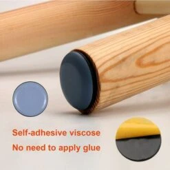 Patins En Téflon Adhésifs Patins Pour Meubles Protection En Teflon Pour Meubles Téflon Auto-adhésif Patins De Meuble Adhésifs Pour Meubles 25MM Rond Curseurs 20PCS Pour Chaise Canapé Bureau Table -Fispool Magasin 58325046 4