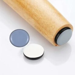 Patins En Téflon Adhésifs Patins Pour Meubles Protection En Teflon Pour Meubles Téflon Auto-adhésif Patins De Meuble Adhésifs Pour Meubles 25MM Rond Curseurs 20PCS Pour Chaise Canapé Bureau Table -Fispool Magasin 58325046 5